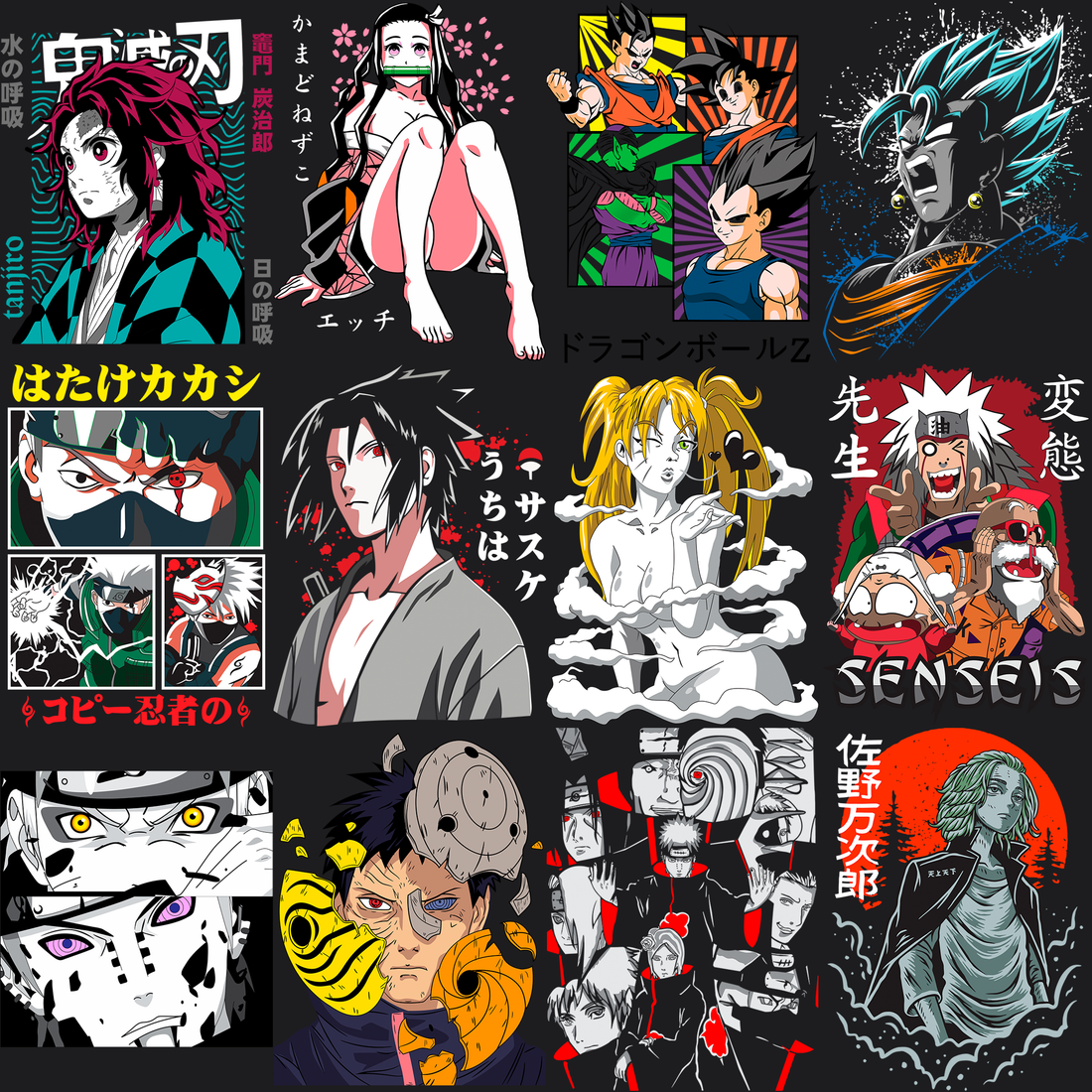 Pack Anime Premium – Mahe Print