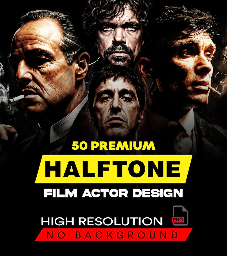 Pack Super Halftone V2 de plus de 900 images