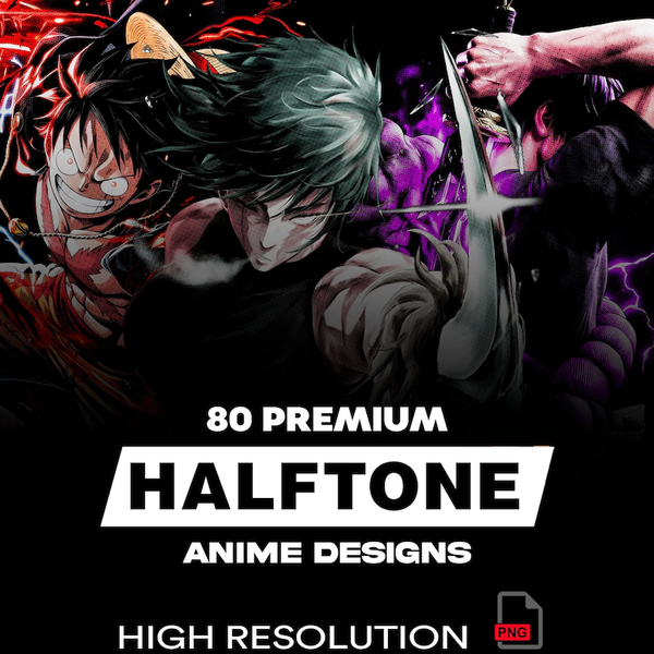 Pack Super Halftone V2 de plus de 900 images