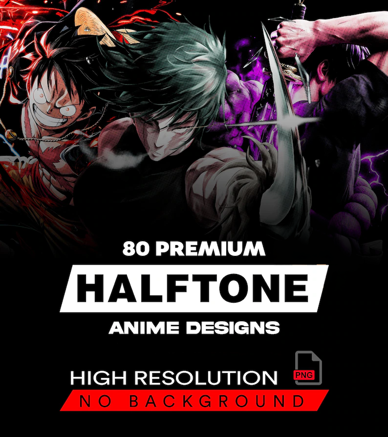 Pack Super Halftone V2 de plus de 900 images