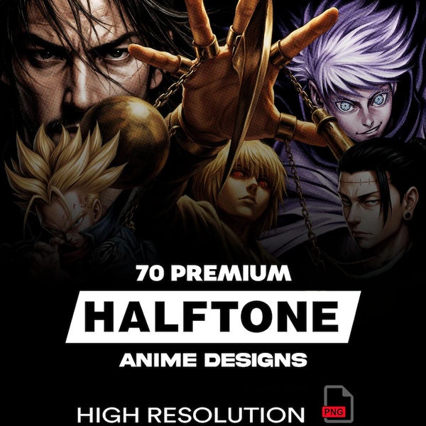 Pack Super Halftone V2 de plus de 900 images