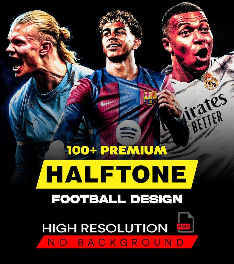 Pack Super Halftone V2 de plus de 900 images