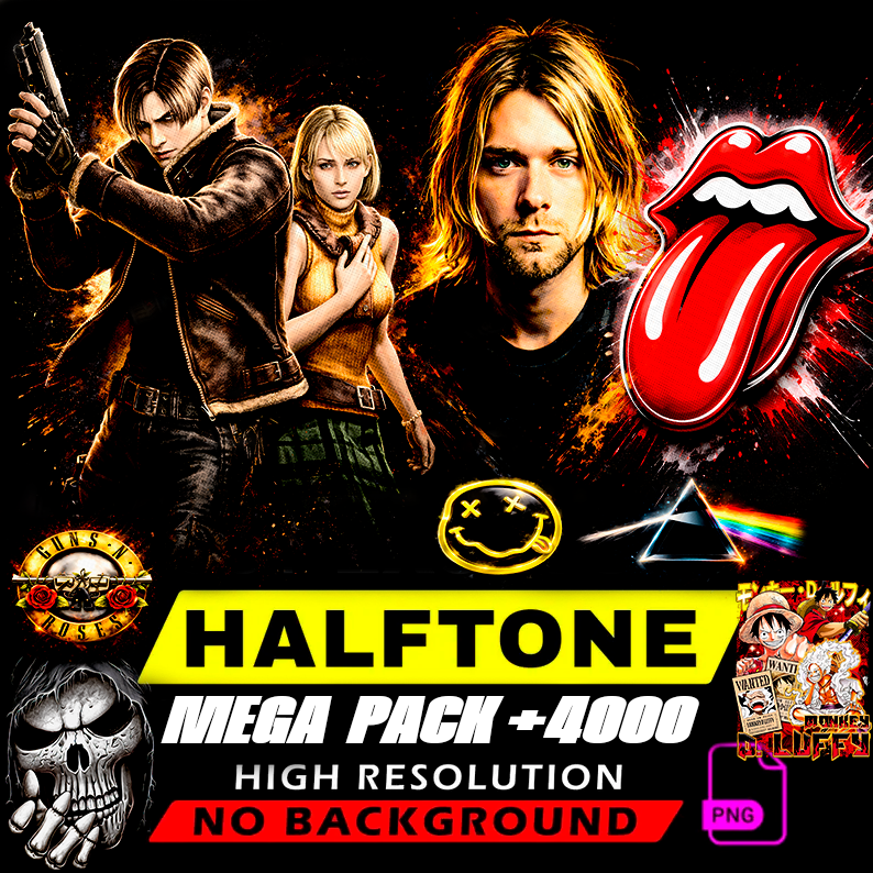 MEGA Halftone Pack 4000+