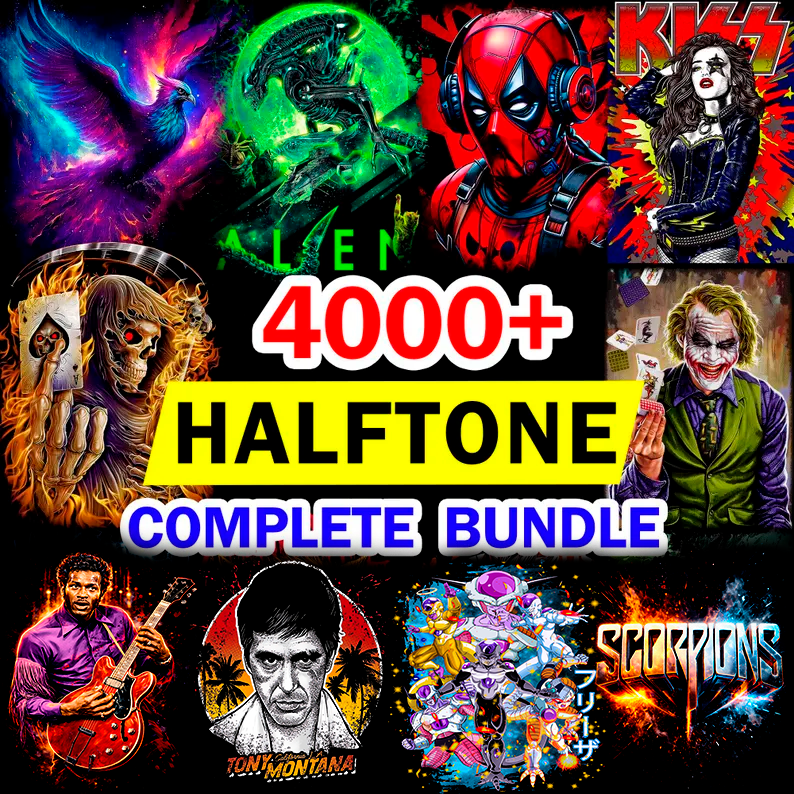 MEGA Halftone Pack 4000+