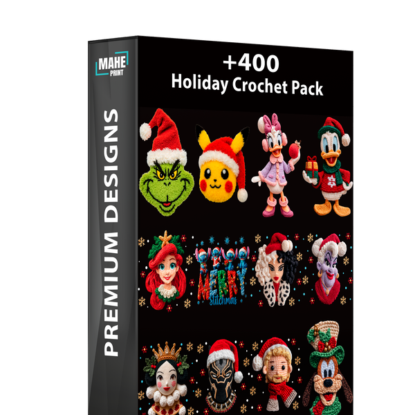Holiday Crochet Pack +400
