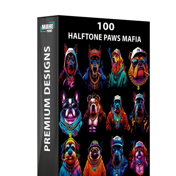 Halftone Paws Mafia