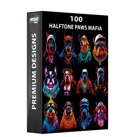 Halftone Paws Mafia