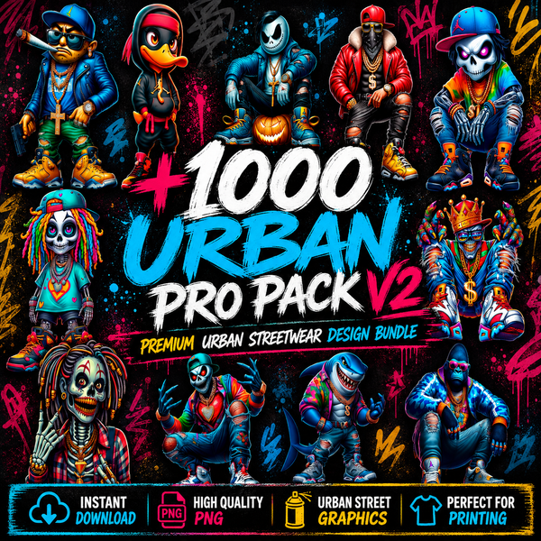 Urban Pro Pack V2 – Más de 1000 diseños premium