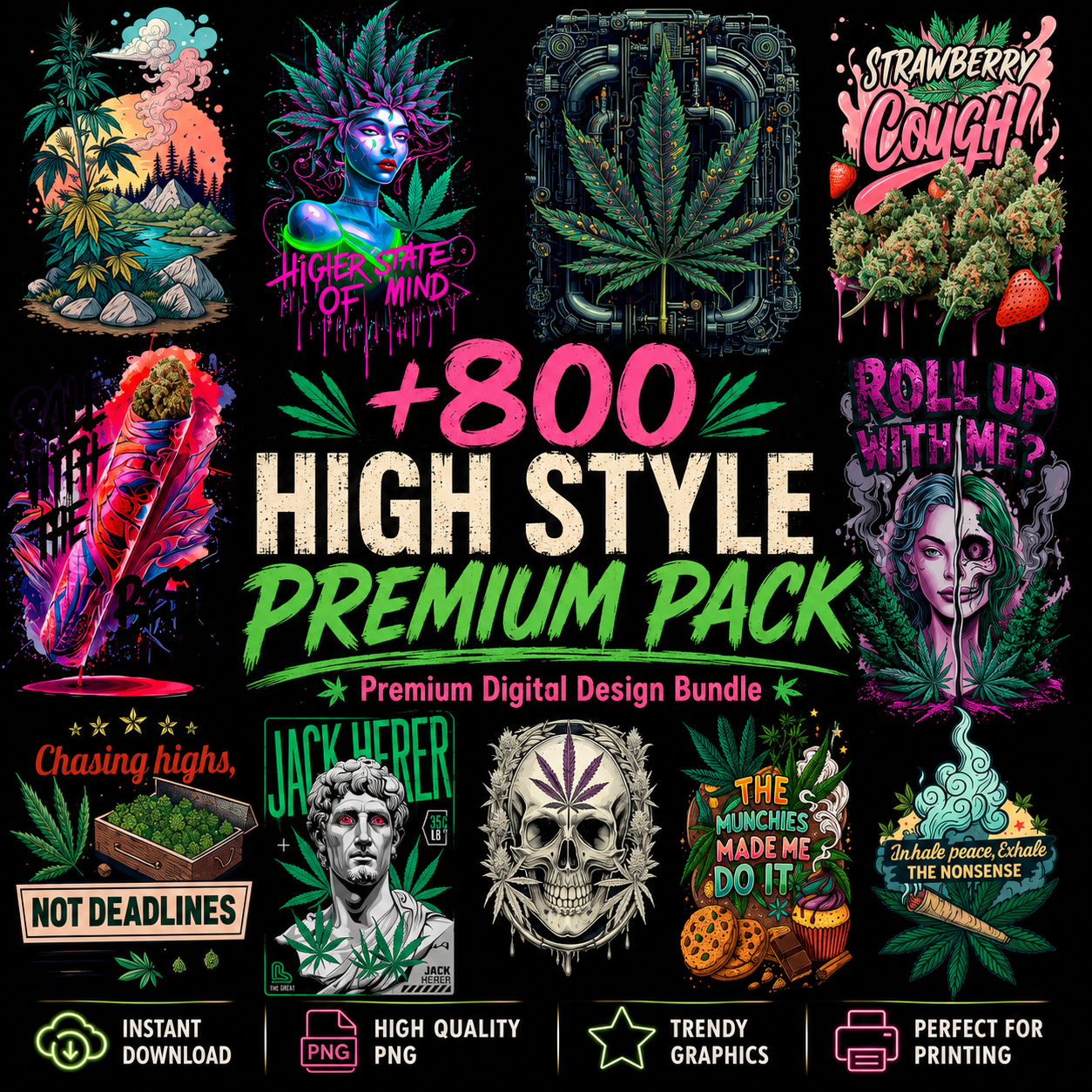 HIGH STYLE PREMIUM PACK&nbsp; 800+ Bold Urban Designs