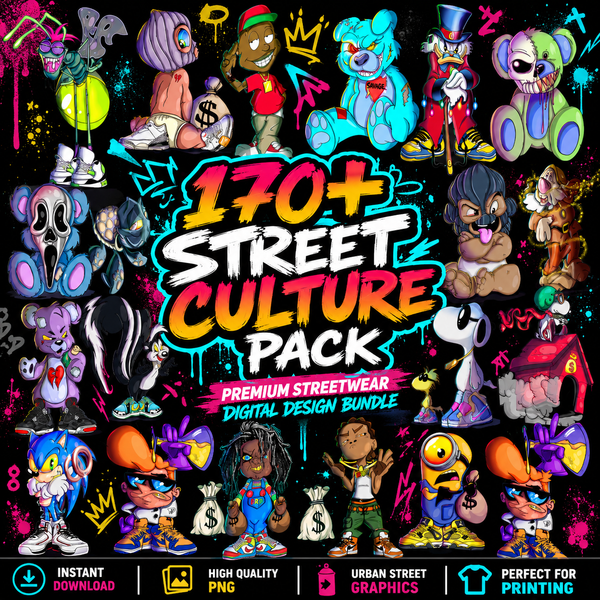 Street Culture Bundle: 170 Exclusive Urban Design