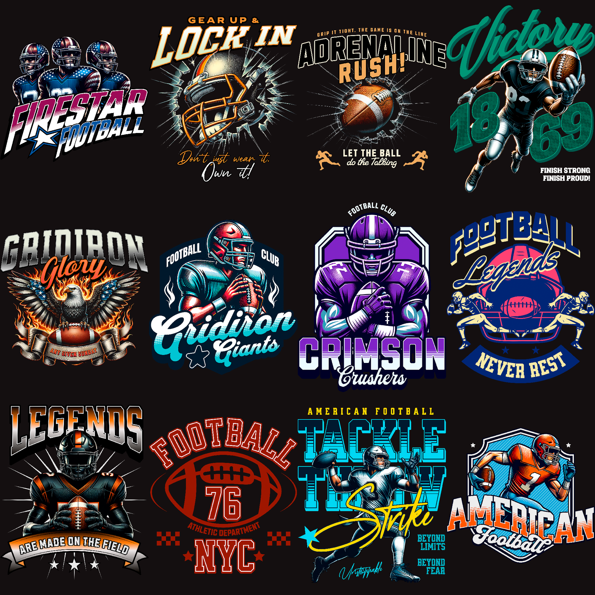 Pacchetto Football Americano +800