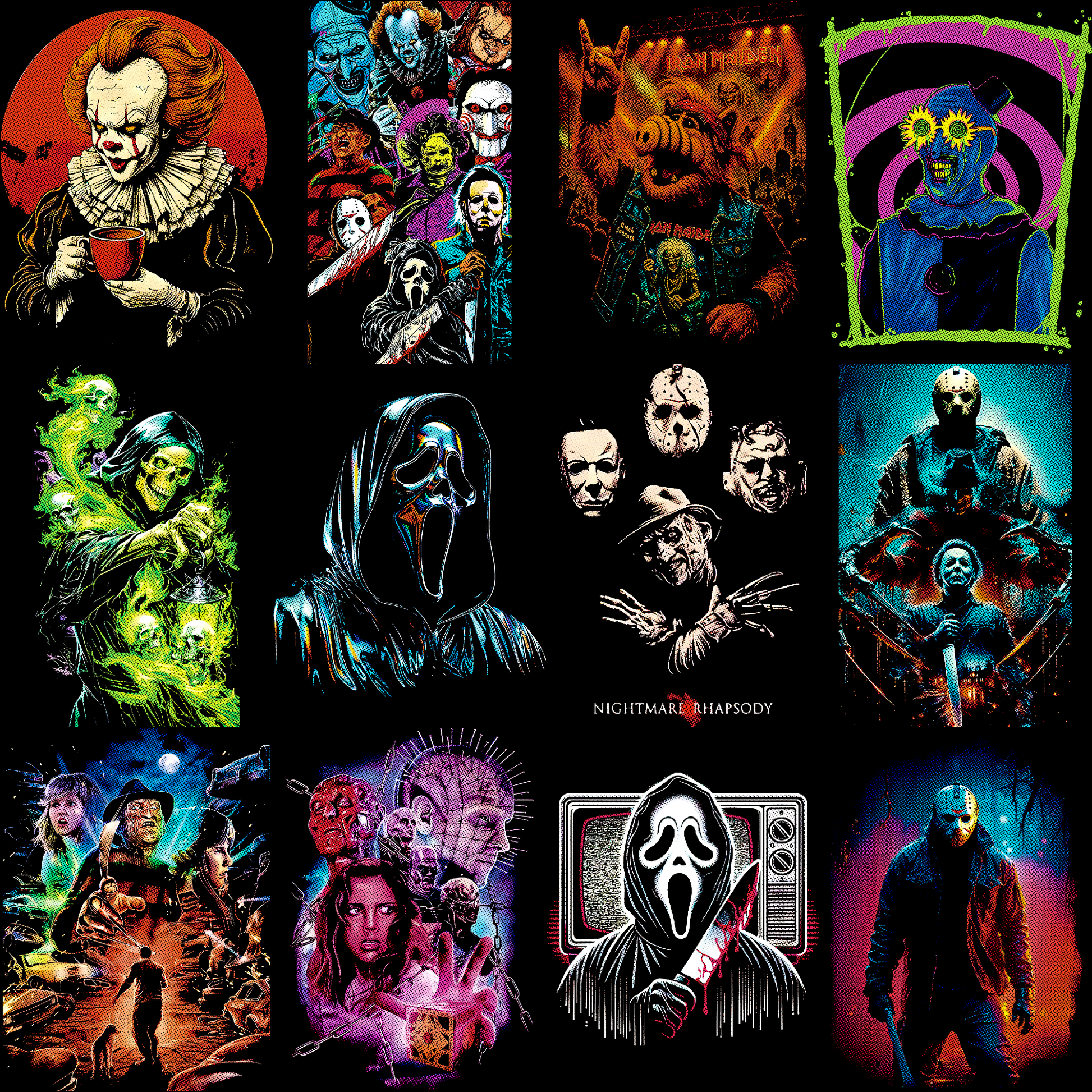 Horror Halftone Pro