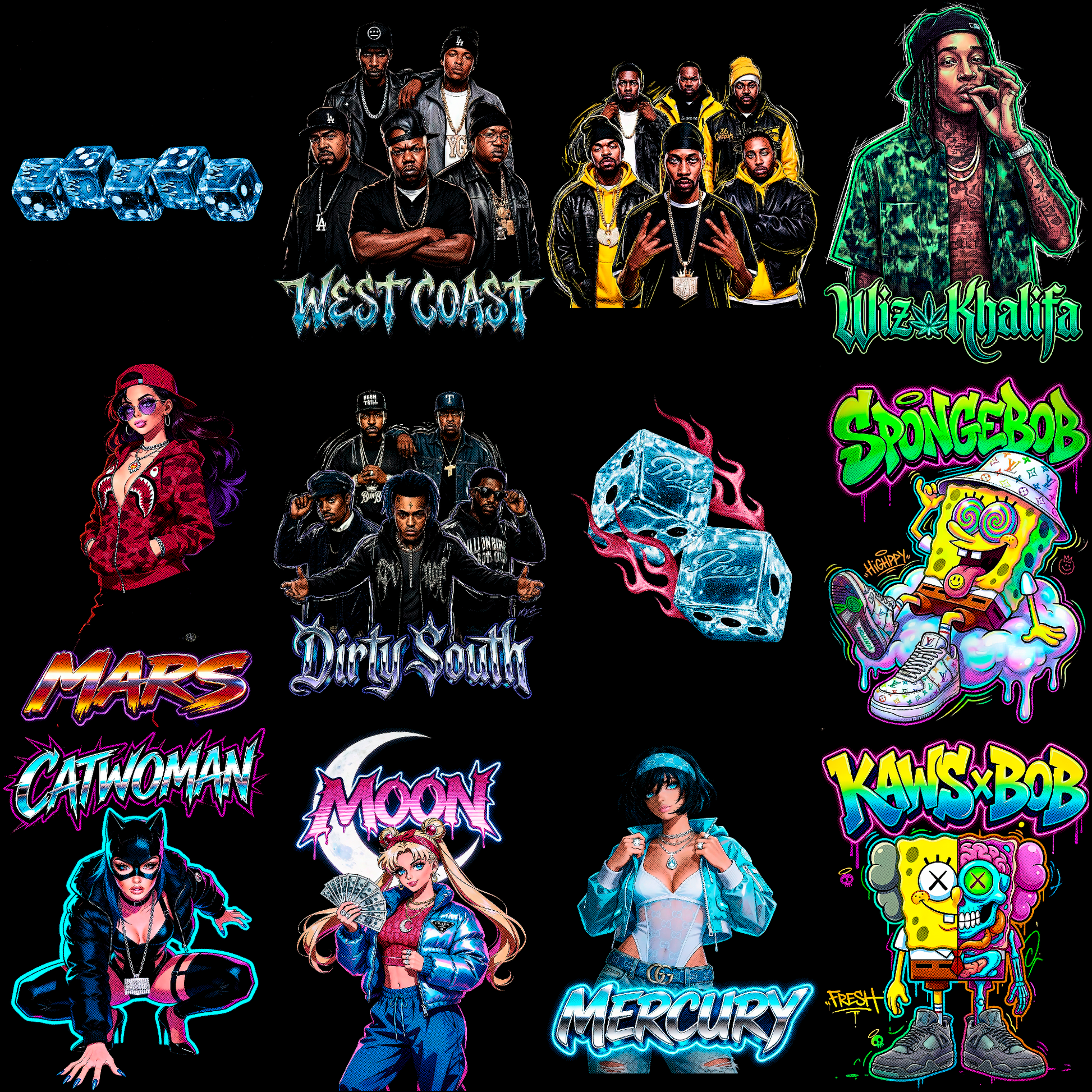 L'engouement pour les demi-teintes : La collection urbaine de plus de 100 personnes