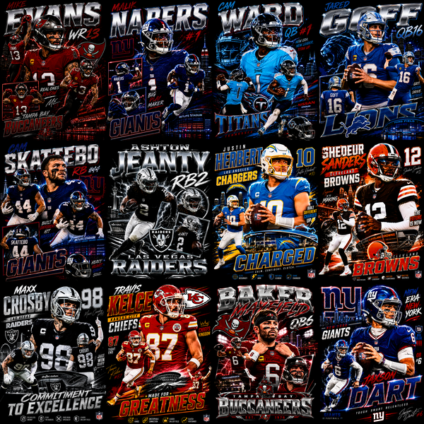 American Football Icons Pro – 74 Halftone Designs