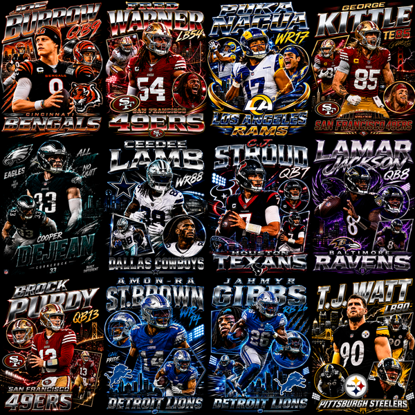 American Football Icons Pro – 74 Halftone Designs