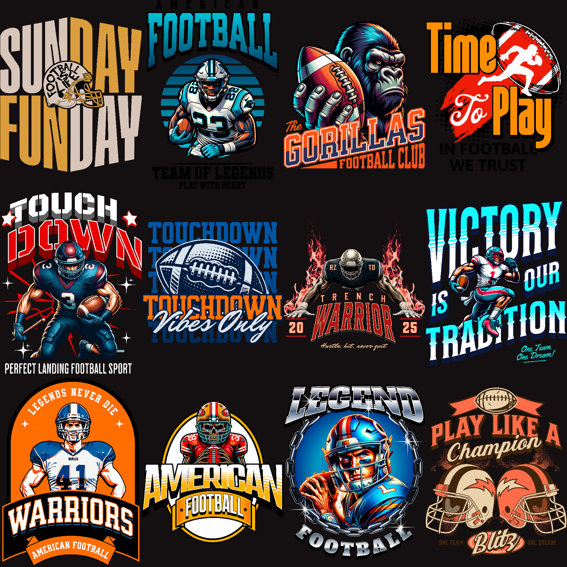 Pacchetto Football Americano +800