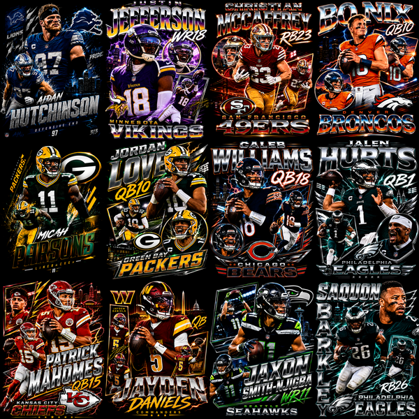 American Football Icons Pro – 74 Halftone Designs