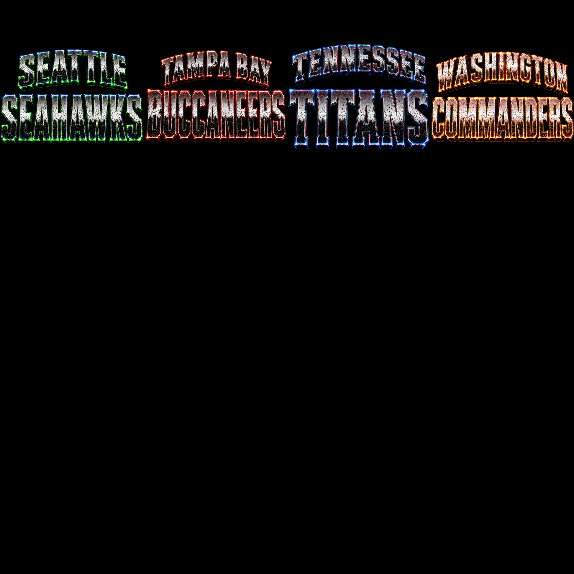 NFL PRO – 64 Halftone Football Designs for Dark Shirts