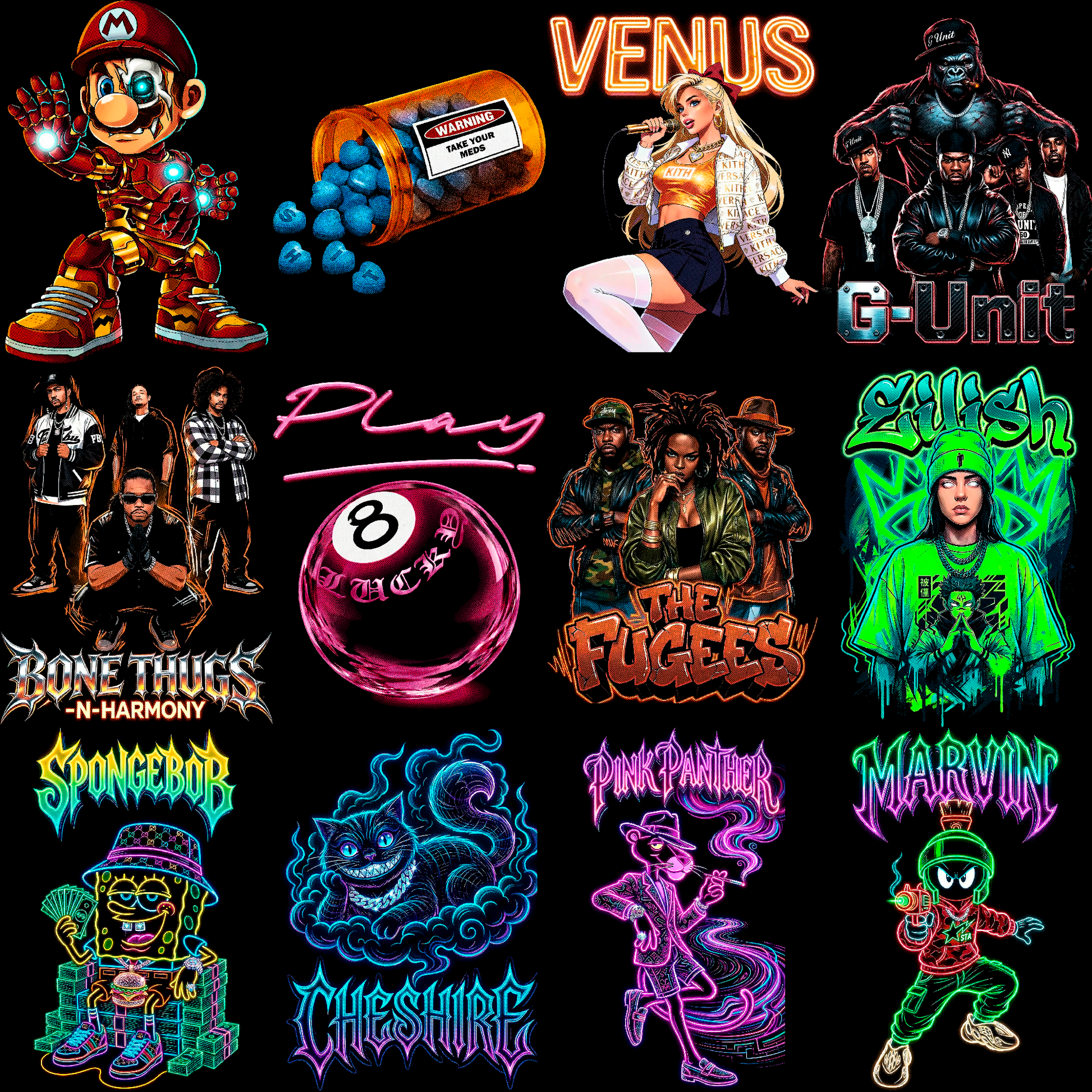 L'engouement pour les demi-teintes : La collection urbaine de plus de 100 personnes