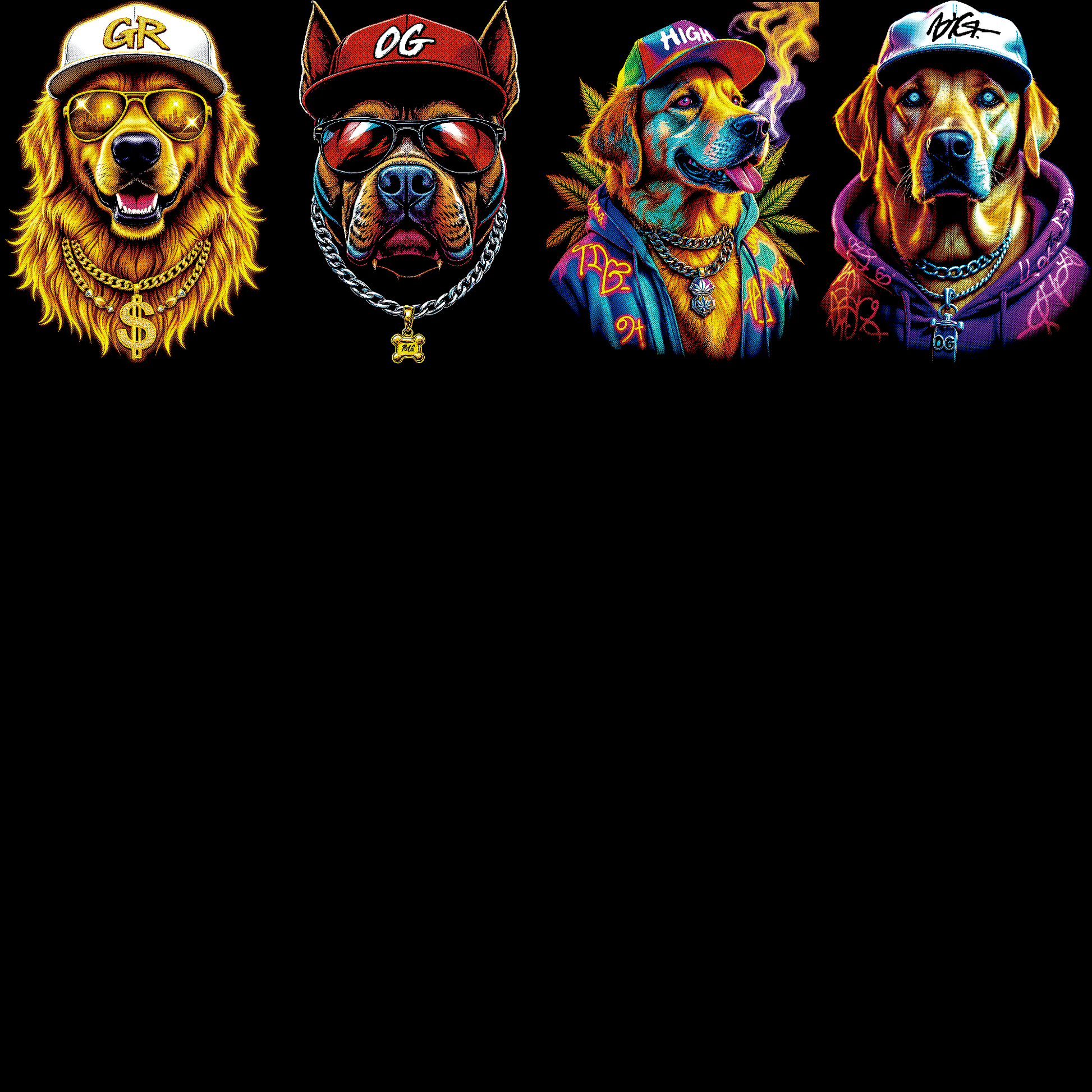 Halftone Paws Mafia