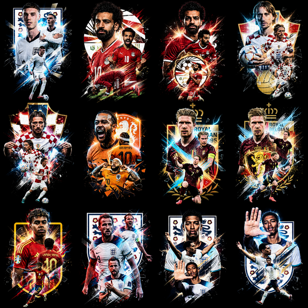 Pacchetto mezzitoni Coppa del Mondo 2026 (oltre 360 design)