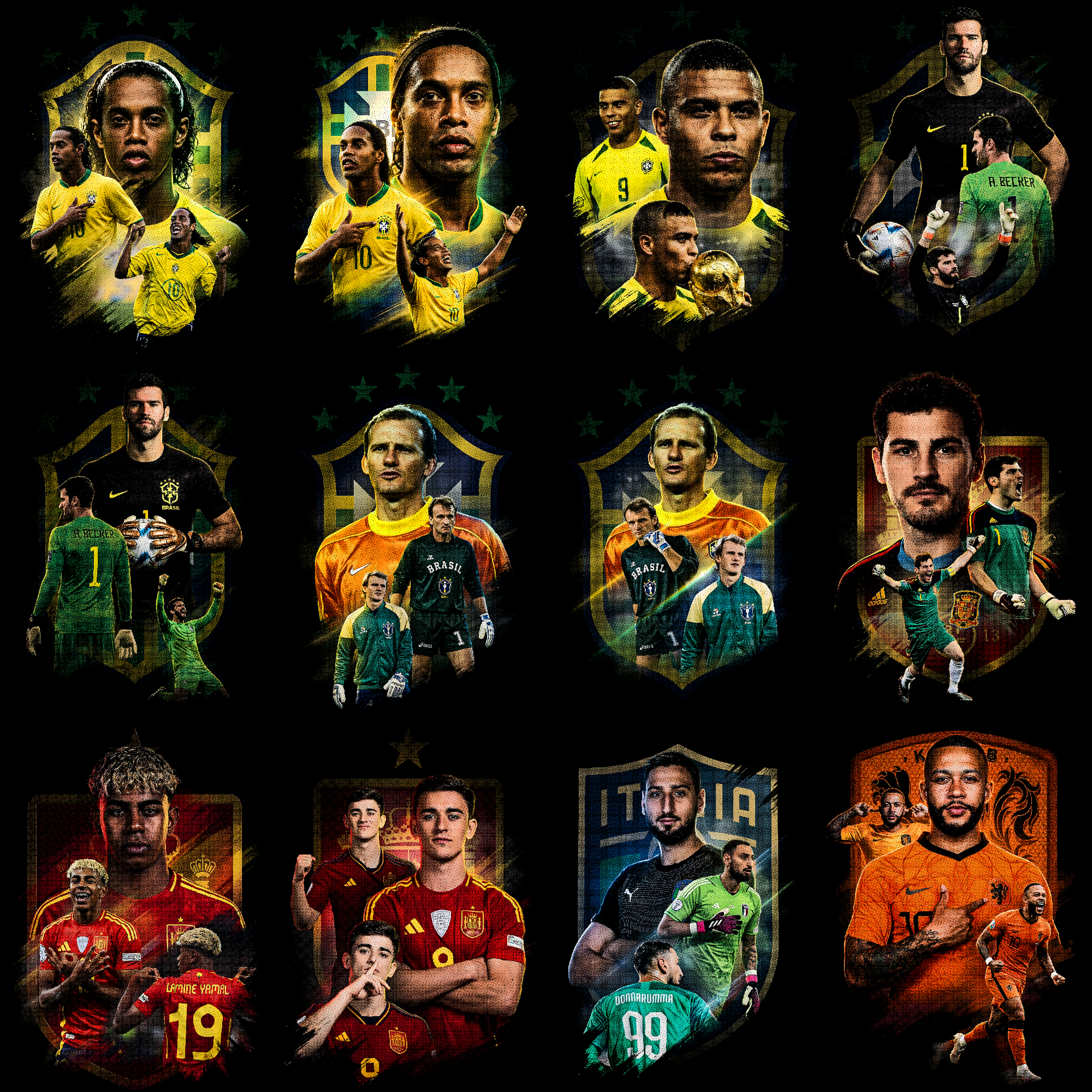 Pacchetto mezzitoni Coppa del Mondo 2026 (oltre 360 design)