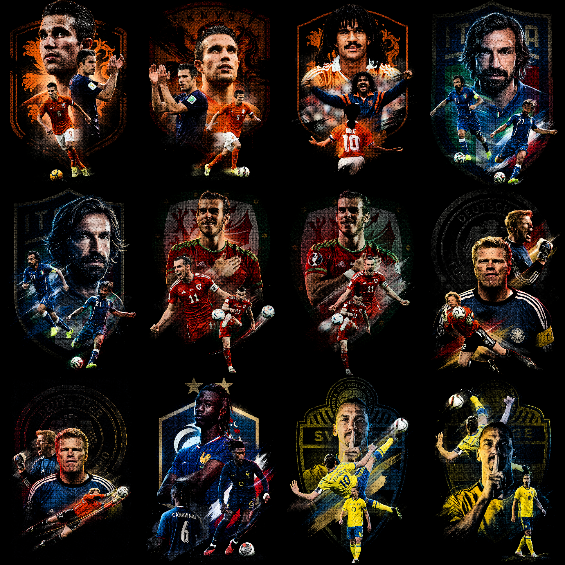 Pacchetto mezzitoni Coppa del Mondo 2026 (oltre 360 design)