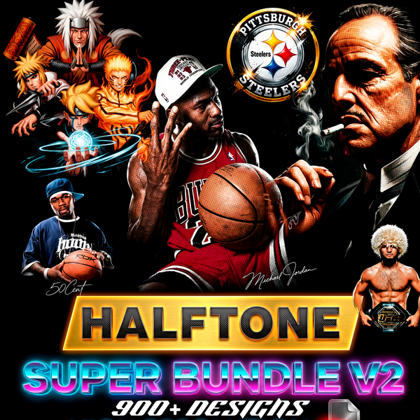 Super Halftone V2 Pack com mais de 900 imagens