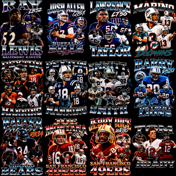 American Football Icons Pro – 74 Halbton-Designs