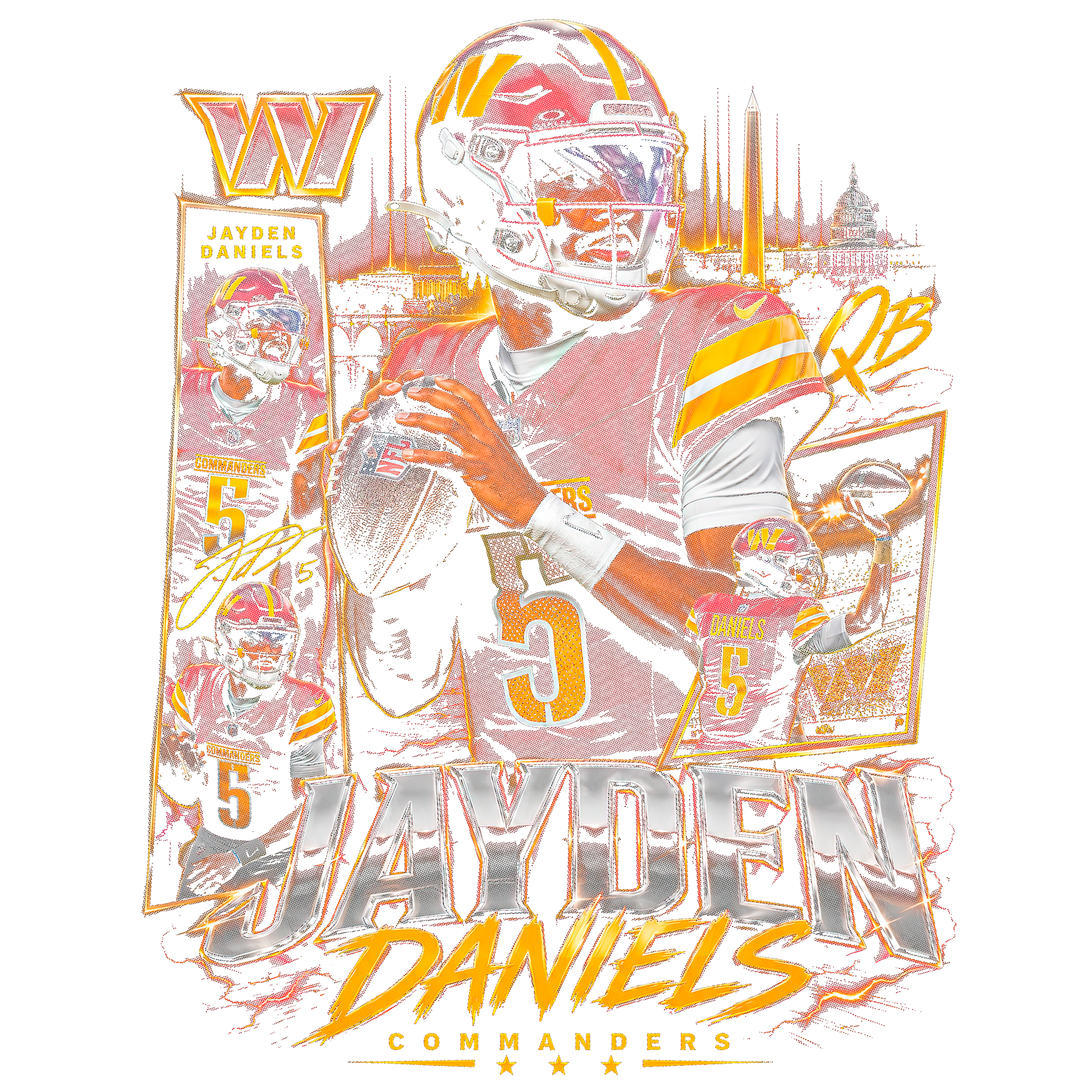 American Football Icons Pro – 74 Halftone Designs