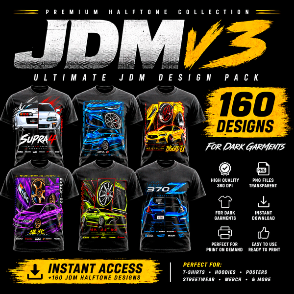JDM V3 – 160 Halbton-Designs