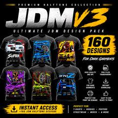 JDM V3 – 160 Halbton-Designs